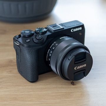 Canon EOS M6 Mark II + EF-M 15-45mm IS STM +wizjer