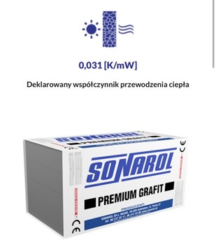 Styropian fasadowy szary EPS S 031 PREMIUM GRAFIT