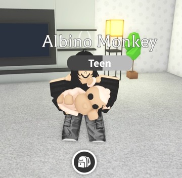 Roblox Adopt Me Albino Monkey FR