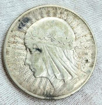 II Rp, 10 zł Główa Kobiety 1932