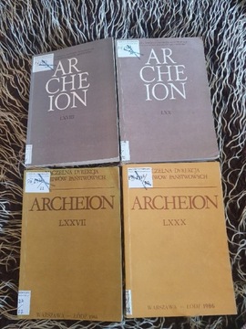 Archeion (4 ZESZYTY)