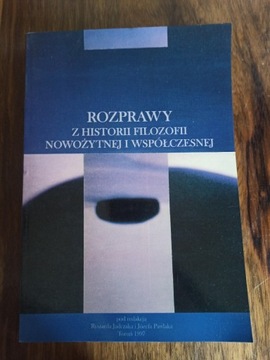 Rozprawy z historii filozofii nowożytnej