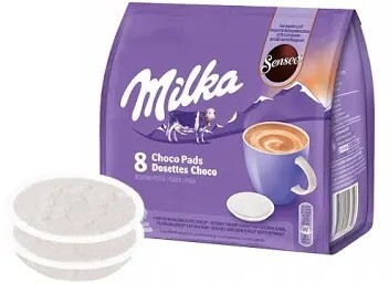 Senseo Milka gorąca czekolada do picia 8 pads  DE