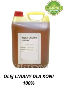 olej lniany surowy