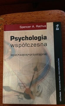 Psychologia współczesna Rathus UNIKAT 