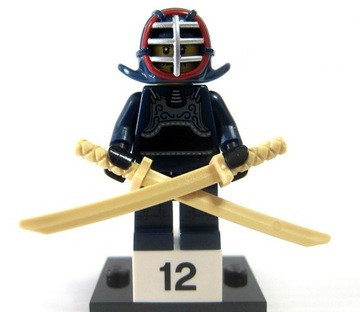 Lego minifigures -  15 seria - Zawodnik Kendo