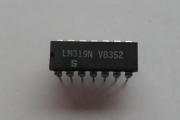 LM319N 2 x Comparator  HIGH SPEED   SIGNETICS