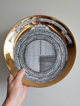 Fornasetti talerz Astrolabio 1969 r UNIKAT
