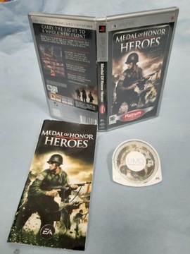 Gra PSP Medal of Honor Heroes Platinum Sony UMD