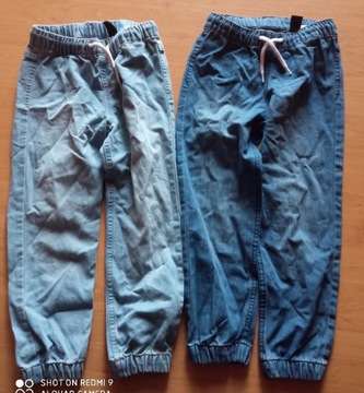 Jeansowe joggery dla chłopca 116 C&A H&M nowe