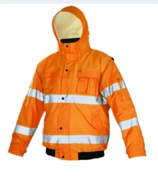 Kurtka short flash XL orange