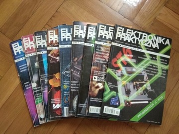 9x magazyn Elektronika praktyczna 1995-1997