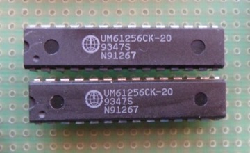 UM61256CK-20 = 61256 32K x 8-Bit High Speed SRAM