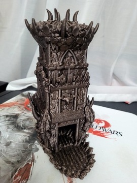 Dice Tower Warhammer  szara  wieża do kości ORK