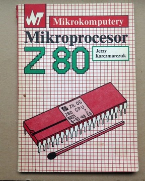 Książka Mikroprocesor Z80 WNT J.Kaczmarek
