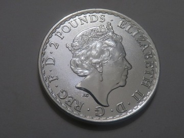 Moneta 2 funty szterlingi z 2021r. Elizabeth II