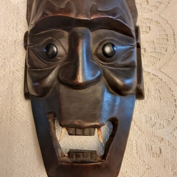 Maska drewnina - jawajska 