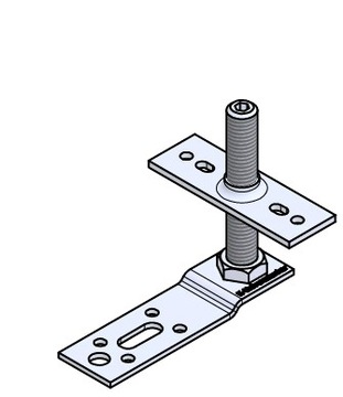 Regulator wysokości (M12x70), 10 sztuk