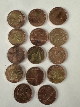 14 monet 2 zł PLN Okolicznościowe III RP