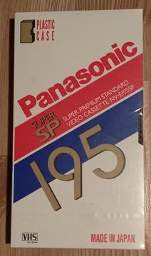 Kaseta VHS E-195 Panasonic !  Nowa