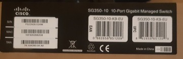 Switch CISCO SG350-10-K9-EU