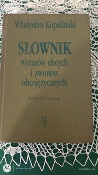 Słownik wyrazów obcych z roku 1988