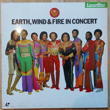 Laserdisc Earth Wind & Fire In Concert Japan NM-EX