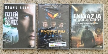 BITWA O LA , PACIFIC RIM , DZIEŃ W KTÓRYM … 3 DVD