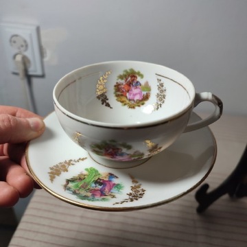 Filiżanka Duo porcelana Iohpap Japonia, Miłość 