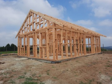 Domy szkieletowe konstrukcje drewniane dom 70 m2
