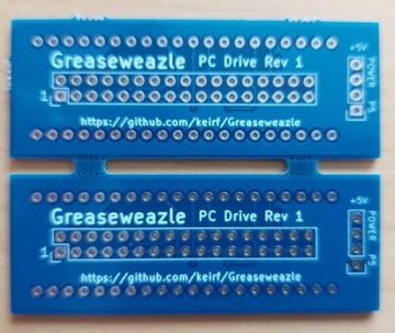 2xPCB Greaseweazle FDD>USB, dyskietki Amiga/Atari