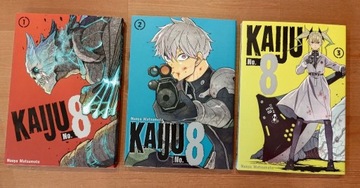 manga Kaiju No. 8 (Tom 1-3)