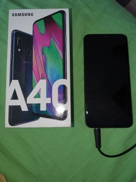 Samsung Galaxy a40 niebieski