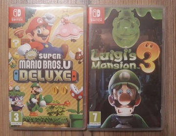 Luigi's Mansion 3 + Mario Bros U Deluxe - Switch