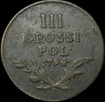 3 grosze 1794 Królestwo Galicji i Lodomerii 