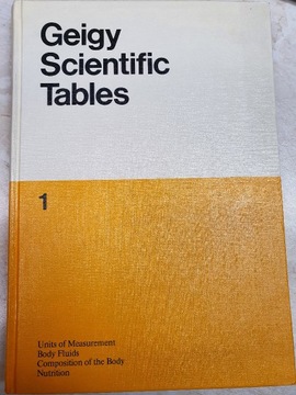 Geigy Scientific Tables