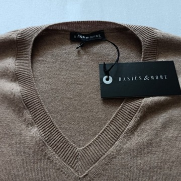 Sweter Basics&More roz. L orginał nowy