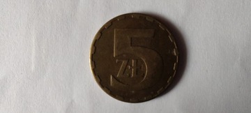 Polska 5 złotych, 1980 r. (L148)