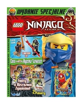 Magazyn Czasopismo LEGO Ninjago Legacy 05/2023 Cole vs. Bone Knight 112326