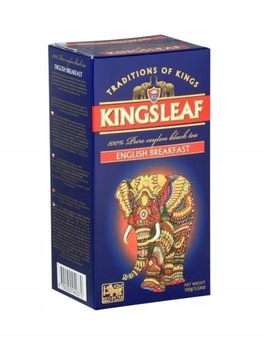 Herbata czarna Kingsleaf 100 g ENGLISH BREAKFAST