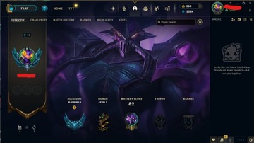 KONTO LEAGUE OF LEGENDS HANDLVL EUW 90%wr P2