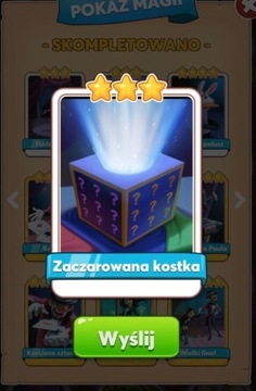 Zaczarowana Kostka - Coin Master Karta 