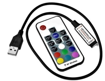 Sterownik do taśmy LED RGB 5V USB