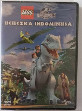 Film Lego Jurassic World Ucieczka Indominusa DVD