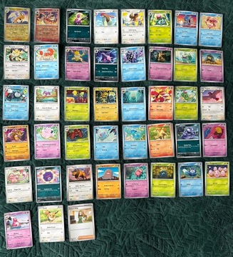 Pokemon 151 - kolekcja 53 kart + 15 energii