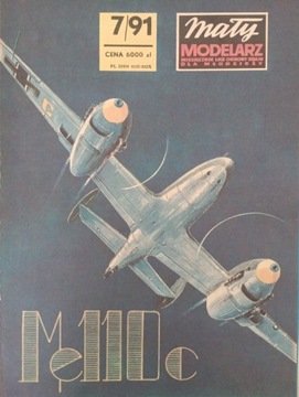 Messerschmitt Me 110c-Mały Modelarz 7/91