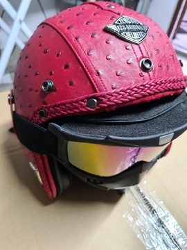 Kask Retro Vintage motocykl skutet rozmiar L