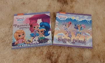 Shimmer&Shine książeczki nr 9 oraz 11