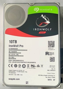 Dysk SEAGATE IronWolf Pro 10TB