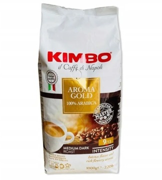 Kawa Kimbo Aroma Gold 1kg długi termin